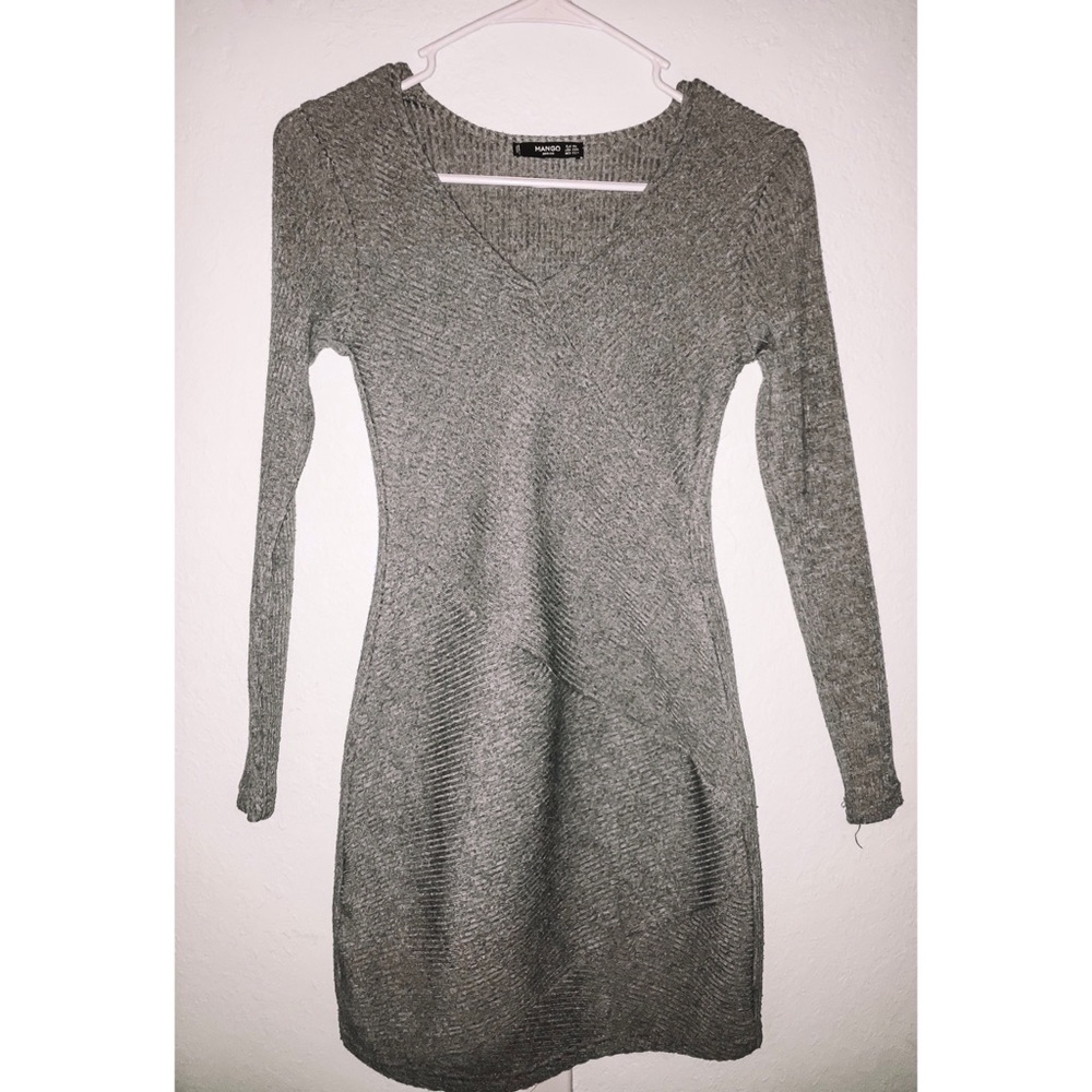 Mango Long sleeve Bodycon Dress